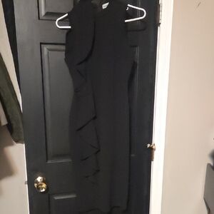 Elegant Black Sleeveless Dress